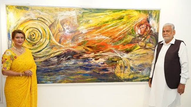 Mumbai-based Artist Krupa Shah Exhibits 'Kara' Featuring PM Modi's Envisioned 'New India'