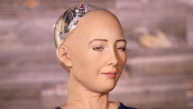 A robot who has a citizenship