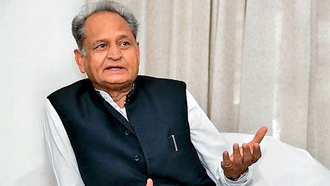 Hry, Maha poll verdict moral defeat of BJP: Ashok Gehlot