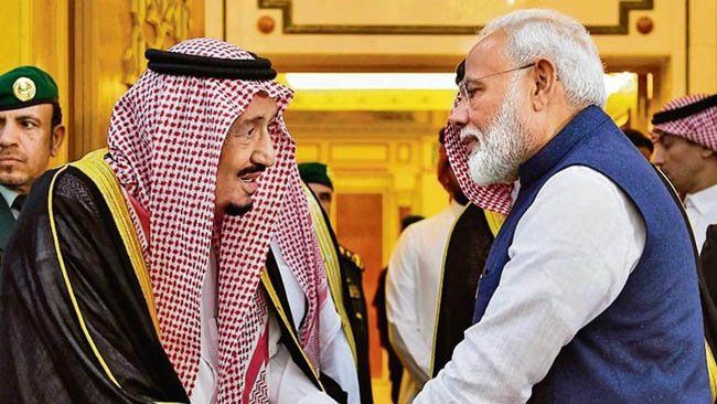 PM meets Saudi Arabia’s Crown Prince in Riyadh