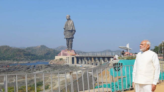 Prime Minister to pay tributes to Sardar Patel at Statue of Unity on 31st of October