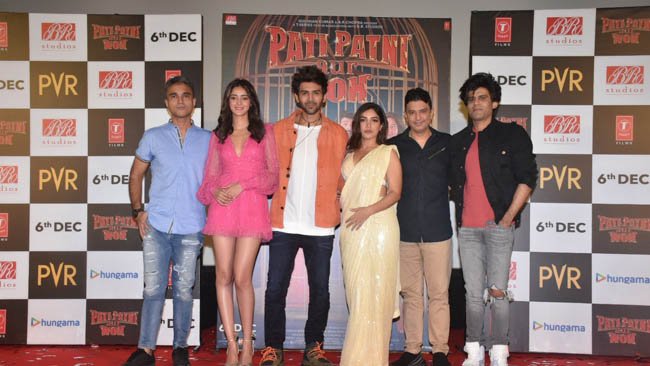 Get ready to go on a fun ride with Kartik Aaryan, Bhumi Pednekar & Ananya Panday’s Pati Patni Aur Woh trailer!