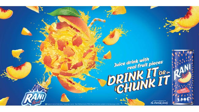 It’s a Sip. It’s a Bite. It’s Rani Float, a Fruit Juice With Real Fruit Pieces Inside!