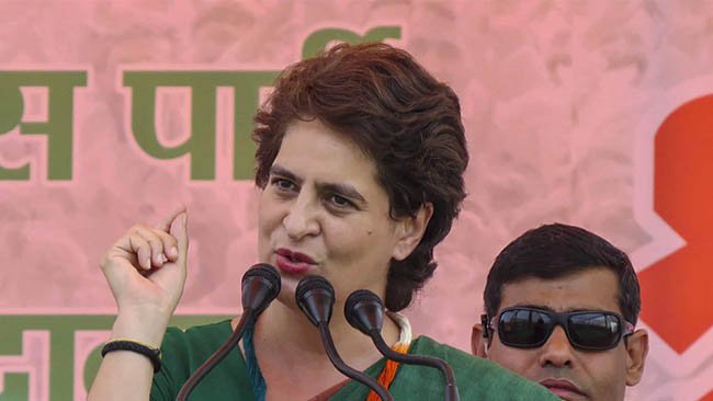 Priyanka Gandhi slams govt on state of economy,