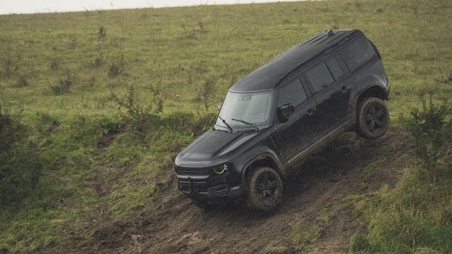 NEW DEFENDER FACES TOUGHEST TEST IN JAMES BOND MOVIE, NO TIME TO DIE