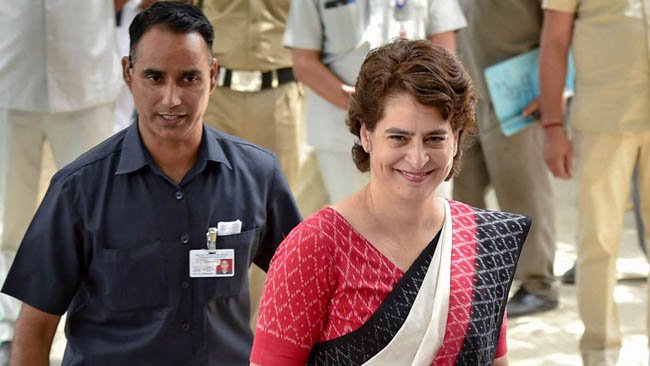 People in power trying to circumvent values of Constitution: Priyanka Gandhi