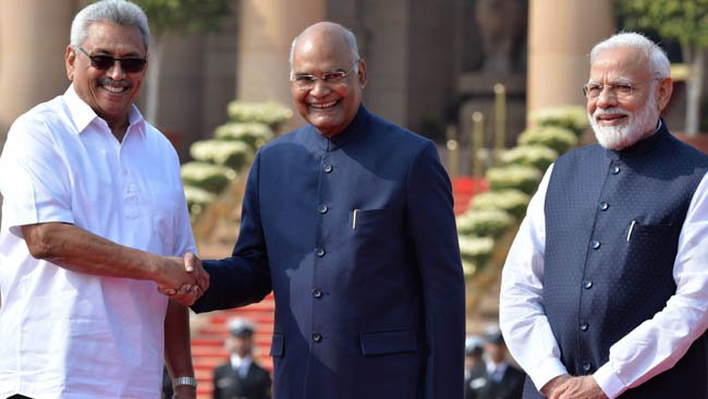President of India hosts President of Sri Lanka; Says India wants Sri Lanka to be part of its growth story