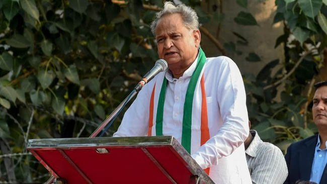 BJP's negative thoughts leading to its fall: Gehlot