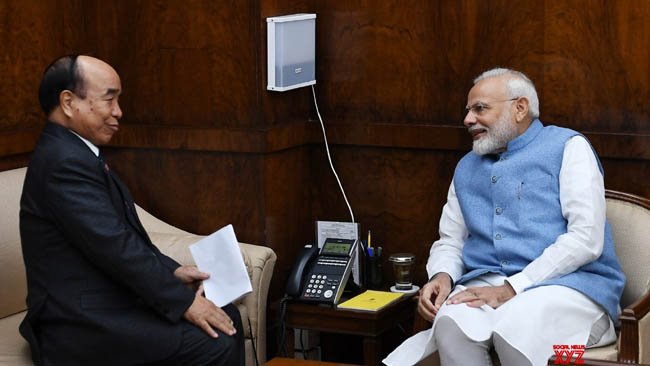 Mizoram CM Zoramthanga called on PM Modi