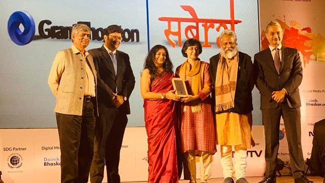 Ruby Ahluwalia Conferred With Change Makers Award