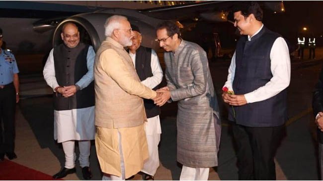 PM Modi, Uddhav Thackeray meet for first time after Sena chief became CM