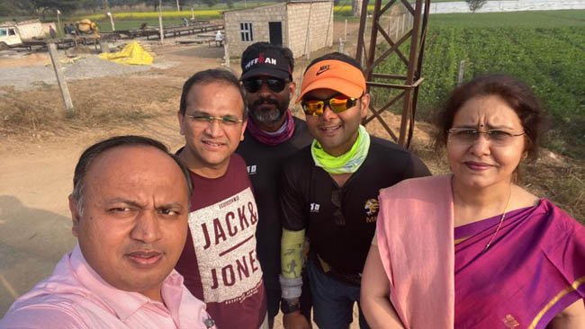 ‘The Pink Purple Run’ reaches Shahpura – FMRI doctors raise awareness on Women Cancers