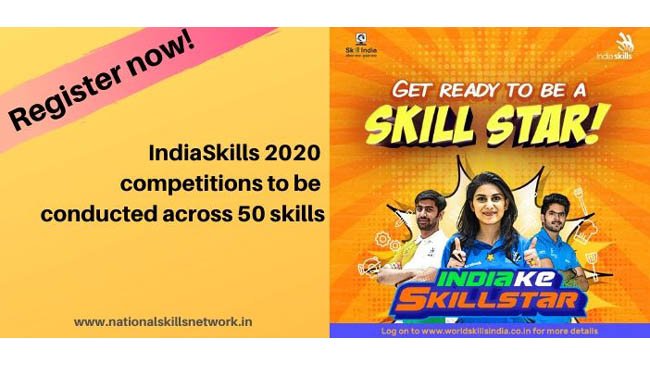 Registration deadline for IndiaSkills 2020 extended till December 31st