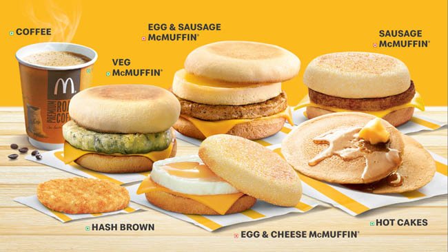 McDonald’s launches its popular breakfast across restaurants in North and East of India