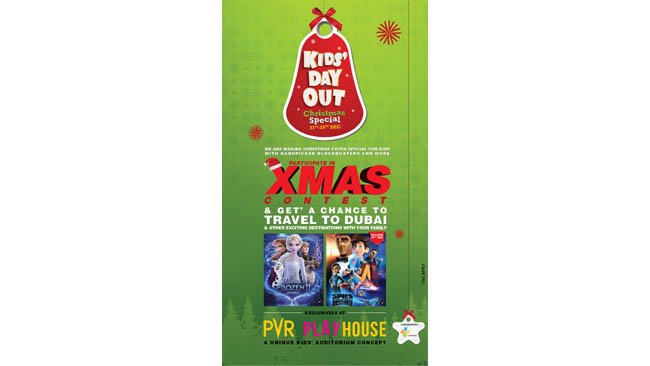PVR Cinemas Brings Christmas Cheer Early With "Kids Day out- Christmas Special" Exclusively in PVR Playhouse