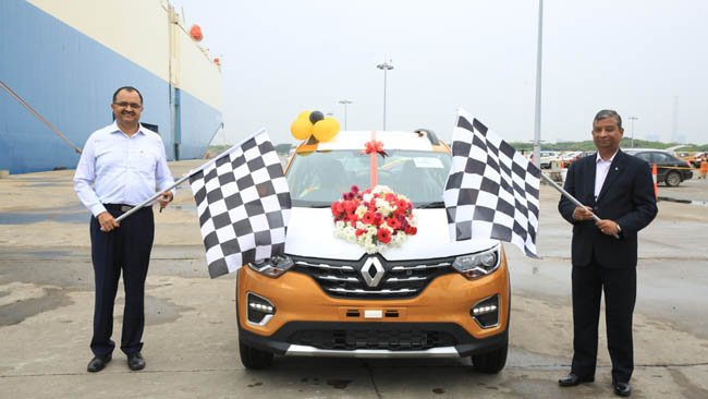RENAULT COMMENCES EXPORTS OF TRIBER TO SOUTH AFRICA