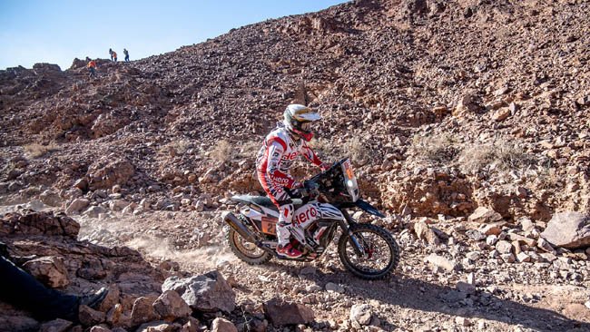 HERO MOTOSPORTS TEAM RALLY BUILDS UP MOMENTUM IN STAGE 2 OF DAKAR 2020