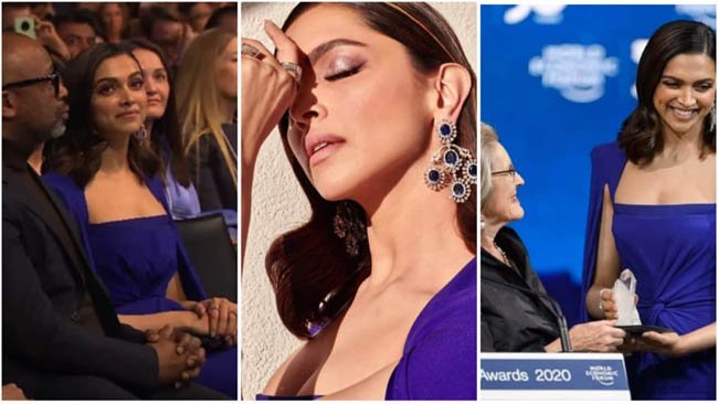 Deepika Padukone receives Crystal Award at Davos, talks about depression: ‘As I speak, one more person has committed suicide’