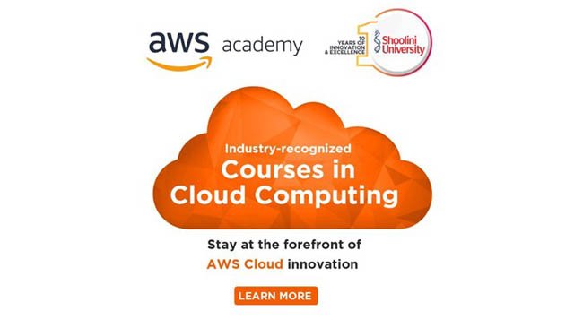 Shoolini University Joins AWS Academy to Offer Students AWS Academy Cloud Computing Curriculum