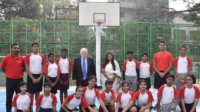 Lord David Evans Visits Elpro International School