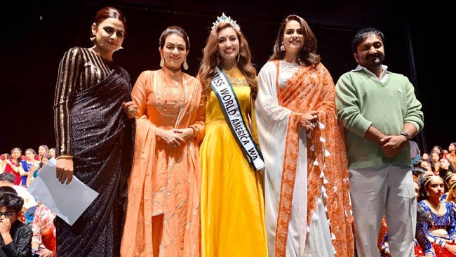 Miss World America Washington Shree Saini emceed east coast’s largest dance show, which has had over 18,000 performers, in the course of 36 years