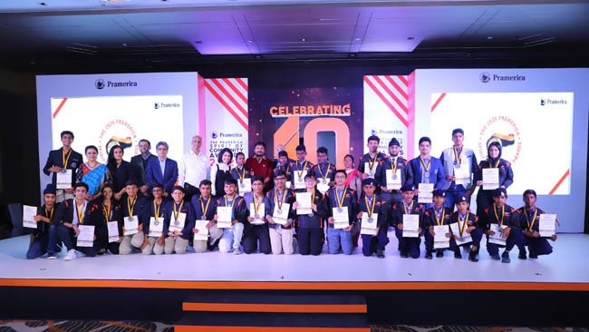 INDIA’S TOP STUDENT VOLUNTEERS FELICITATED AT THE 10th ANNUAL PRAMERICA SPIRIT OF COMMUNITY AWARDS