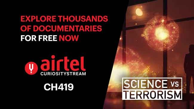 Airtel Digital TV launches Exclusive Curiosity Stream Channel