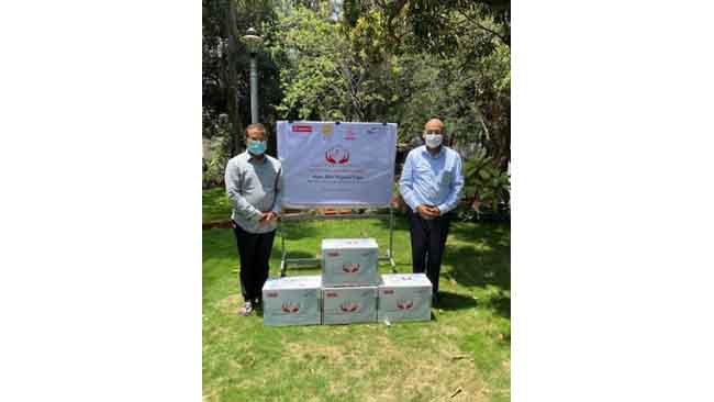 Sany Donates 1 Lakh N95 Masks & 5 Lakh 3 Ply Masks to Govt of Maharashtra through MIDC