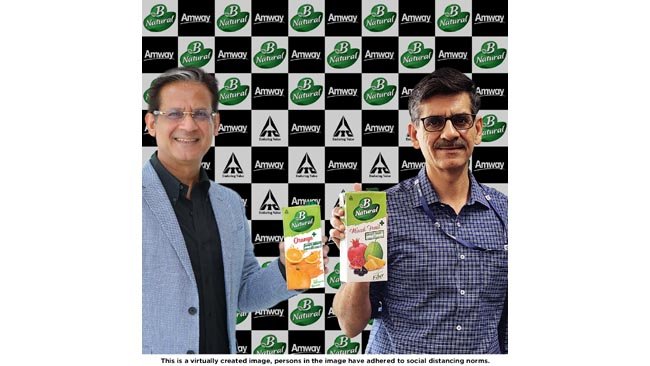 ITC’s B Natural and Amway India collaborate to launch first of its kind immunity offering in Fruit beverages, with clinically proven ingredient