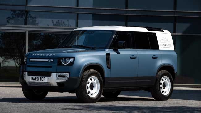 LAND ROVER DEFENDER MEANS BUSINESS AS HARD TOP NAME RETURNS FOR NEW COMMERCIAL MODEL