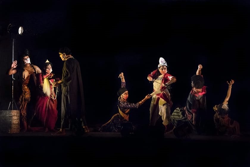 Theatre comes alive in a new avatar with first  open-air play at EZCC Kolkata since lockdown