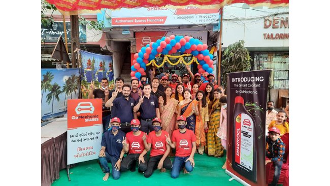 No more hassles for auto part retailers and workshops; Automobile service provider GoMechanic opens a new spare parts franchise outlet in Surat