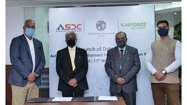 MG extends global tech expertise to students through the launch of ‘Dakshata’ in partnership with ASDC and Autobot India