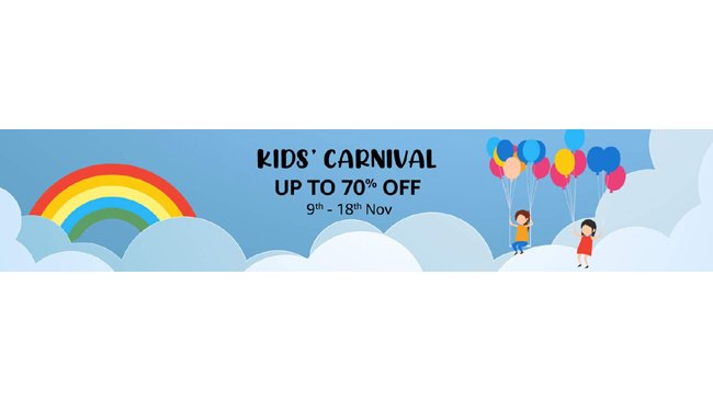 Amazon announces Kids Carnival till 18 November