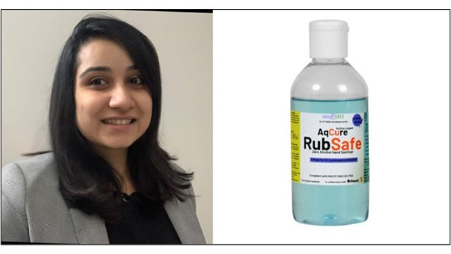 IIT Delhi's Startup Nanosafe Launches India's First Zero Alcohol Sanitizer