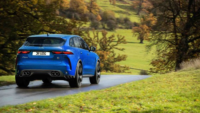 JAGUAR TAKES F-PACE SVR TO THE NEXT LEVEL WITH ENHANCED PERFORMANCE AND DESIGN