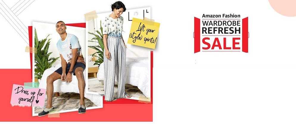 Amazon Fashion’s Biggest Fashion Extravaganza –The Wardrobe Refresh Sale Is Back Again!