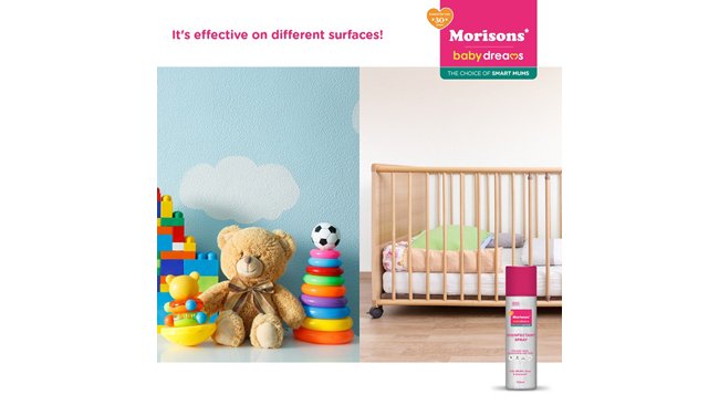 Morisons Baby Dreams Presents India's First Disinfectant Spray for Baby Gear, Accessories and Toys