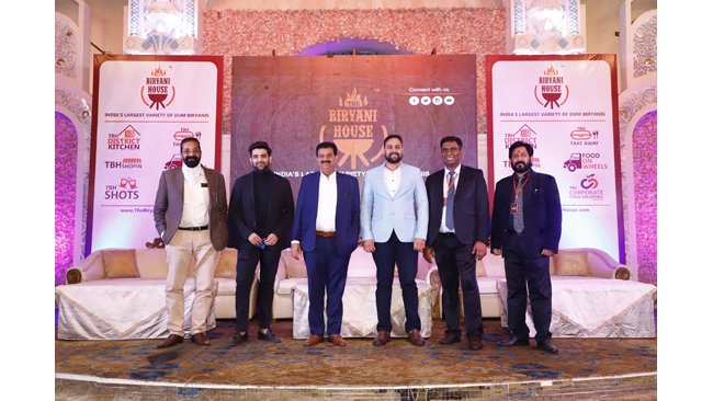 The Biryani House hosts Investors Meet in Gurugram
