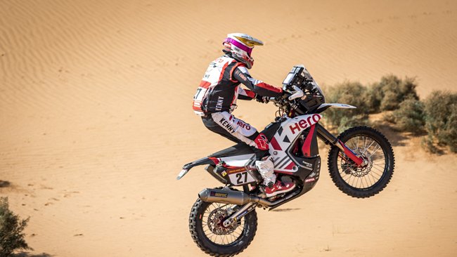 HERO MOTOSPORTS TEAM RALLY CONSOLIDATES ITS POSITION AT THE HALF-WAY MARK OF DAKAR 2021