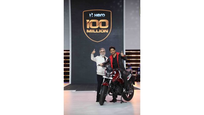HERO MOTOCORP SURPASSES THE MONUMENTAL 100 MILLION CUMULATIVE PRODUCTION MILESTONE