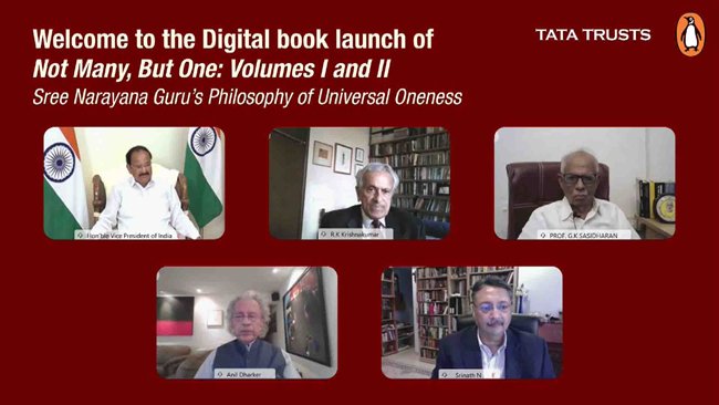 Vice President of India, Mr. Venkaiah Naidu launches book, “Not Many, But One”