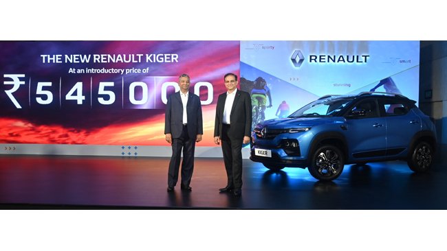 UNMATCHED VALUE: THE ALL NEW RENAULT KIGER STARTS AT INR 5.45 LAKHS; BOOKINGS OPEN TODAY