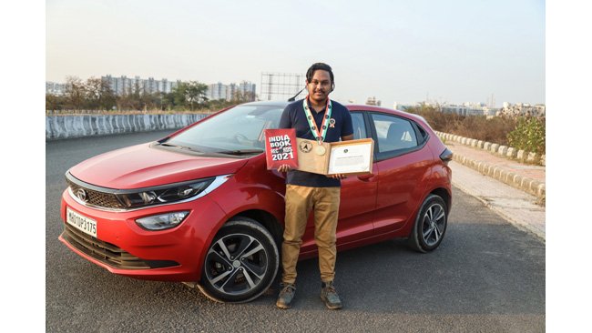 Tata Altroz locks in a landmark entry into the India Book of Records