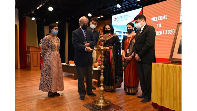 MAHE - DENTORIENT 2020- The students pledged to uphold the human values and to be sincere, diligent, dedicated and devoted during their student life