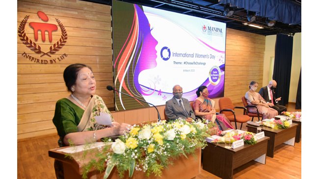 MAHE celebrated International Women’s Day#ChooseToChallenge and felicitated the Women achievers