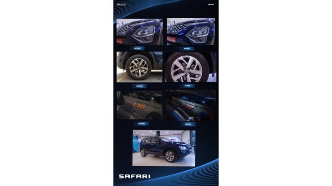 Tata Motors launches an industry-first Ceramic Coating in house service with the all-new Safari