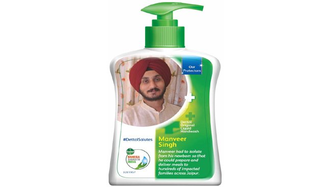 Dettol salutes Manveer for preparing and delivering meals to hundreds of impacted families across Jaipur