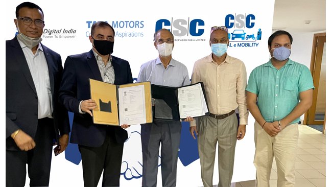 Tata Motors joins hands with Common Service Centre Scheme to widen its reach in rural India