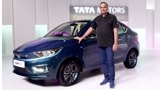 Tata Motors drives in the All New Tigor EV Sedan with Ziptron technology